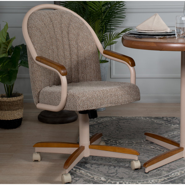 Kitchen Chairs On Wheels Wayfair